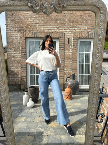 Jeans asymétrique