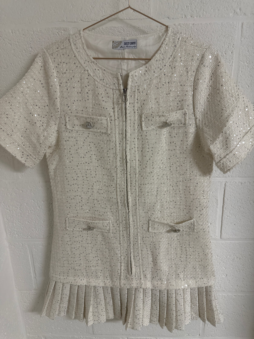Robe tweed SANDRO