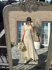 Robe longue à cordes ELI