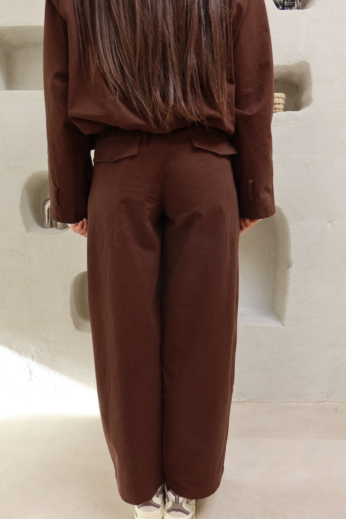 Pantalon ballon choco