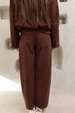 Pantalon ballon choco