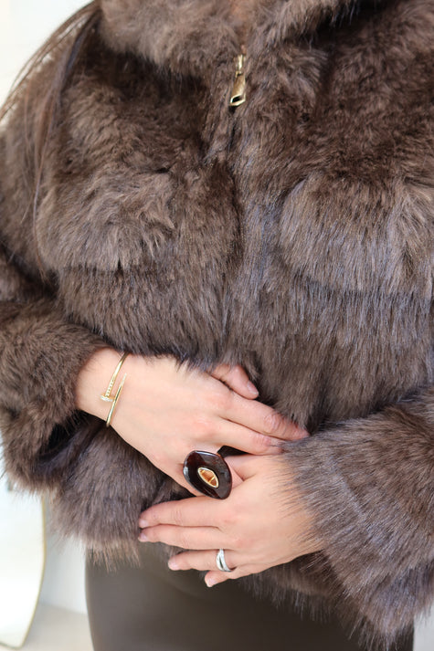 Bague chocolat