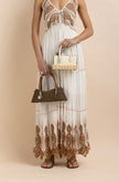 Mini sac en paille rigide en rotin ALEX MAX