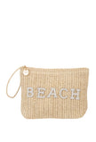 Pochette de plage Alex Max ornée de perles