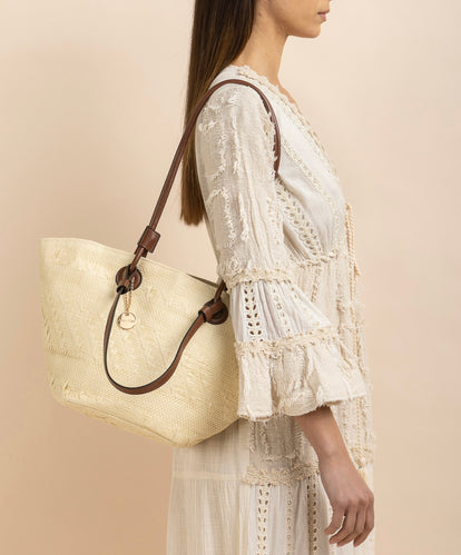 Précommande - Sac en paille ovale ALEX MAX