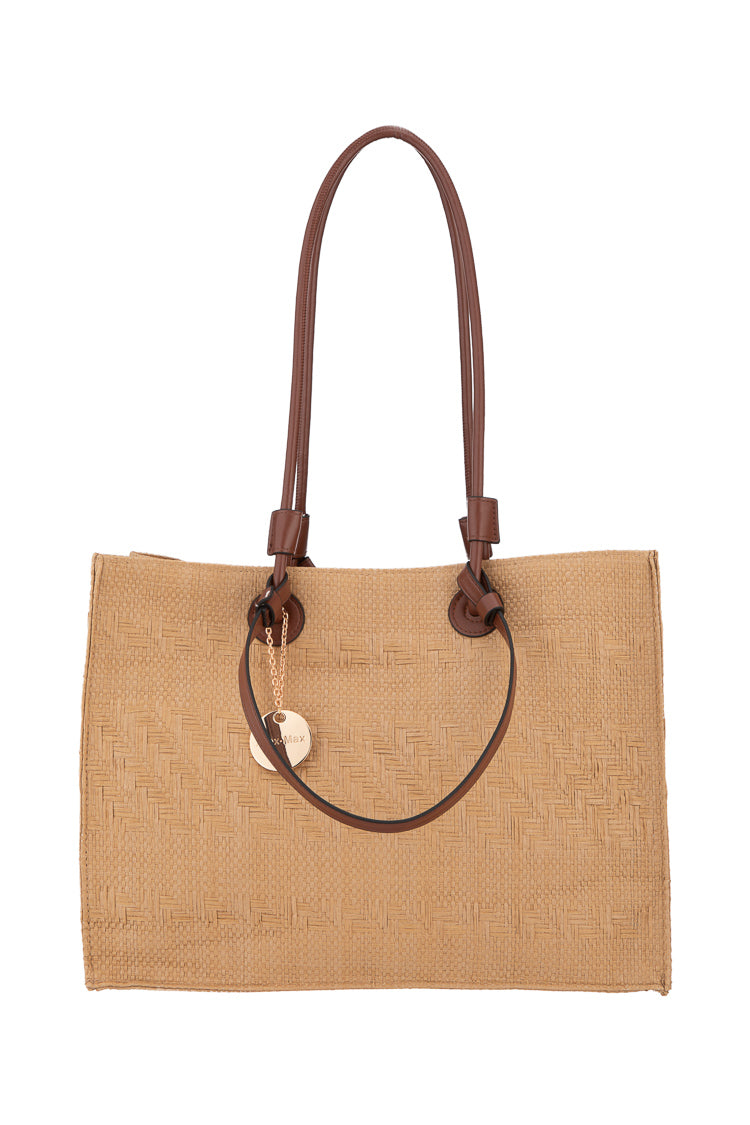 Précommande - Sac en paille carré ALEX MAX