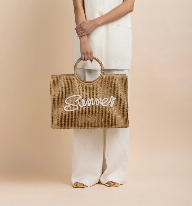 Sac en paille Summer ALEX MAX