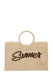 Sac en paille Summer ALEX MAX